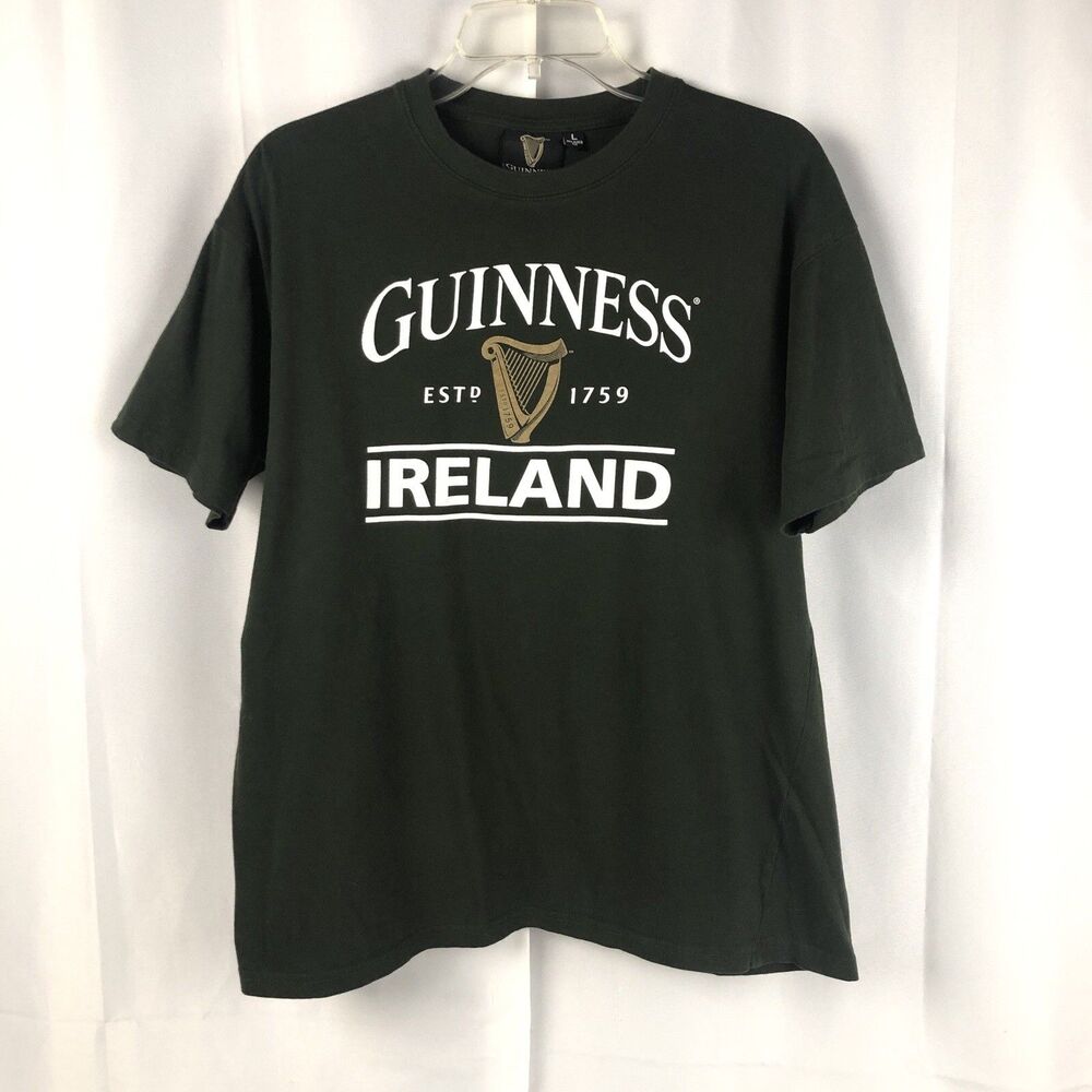 Guinness Ireland T-Shirt Guinness & Co., Dublin, Ireland – Size L Relaxed Fit